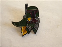 Disney Trading Pin 158597     Loungefly - Boba Fett - Chibi - Star Wars - Bounty Hunter Mandalorian