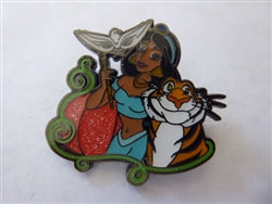 Disney Trading Pins 158613     Loungefly - Jasmine & Rajah - Aladdin - Princess Pumpkin Masquerade - Mystery