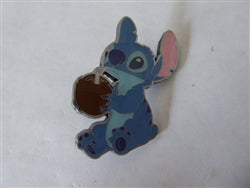 Disney Trading Pin 158922     Loungefly - Stitch - Lilo and Stitch - Drinking from a coconut