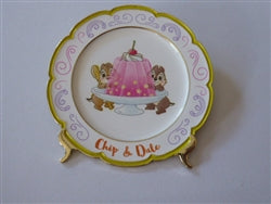 Disney Trading Pin  159213     HKDL - Chip and Dale - Gelatin - Plate Series