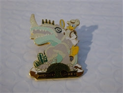 Disney Trading Pin 15958 AK Pin Trading Porch - Hidden Mickeys #2 (Dinosaur & Donald)