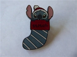 Disney Trading Pin 159713     Loungefly - Stitch in Stocking - Holiday - Mystery - Lilo and Stitch