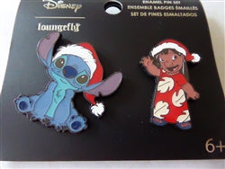 Disney Trading Pins 159939     Loungefly - Lilo and Stitch - Santa Hat - Christmas