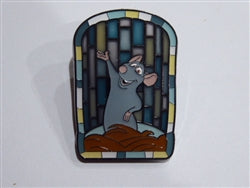 Disney Trading Pin  160033     Loungefly - Remy - Ratatouille - Pixar Stained Glass - Mystery
