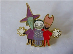 Disney Trading Pin 160320     Loungefly - Shock Barrel & Lock - Snowflake - Nightmare Before Christmas - Mystery
