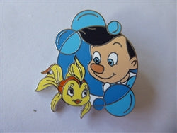 Disney Trading Pin 160970     Pinocchio and Cleo - Bubbles - Starter Set
