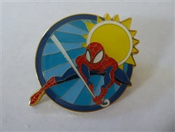 Disney Trading Pin 161025     Loungefly - Spider-Man - Marvel Summertime Heroes - Mystery - Swinging Blue Sky