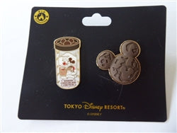 Disney Trading Pin  161050    Japan - Mickey Mouse - Baked Chocolate Crunch Set - Popular Park Sweets