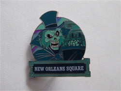 Disney Trading Pin  162022     DL - Hatbox Ghost - New Orleans Square - Haunted Mansion - Lands - Booster