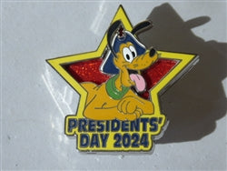 Disney Trading Pins 162048     Pluto - Presidents Day 2024