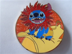 Disney Trading Pin 162132     PALM - Stitch - Costume Series - Simba - Lion King