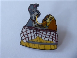 Disney Trading Pins 162208     Loungefly - Lady and the Tramp - Spaghetti Scene