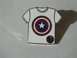 Disney Trading Pins  162759     DL - Captain America - Superheroes T-shirts - Hidden Disney 2024 - Marvel Avengers
