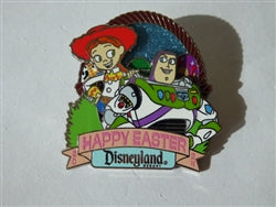 Disney Trading Pins 162916     DL - Buzz and Jessie - Toy Story - Happy Easter 2024