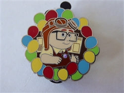 Disney Trading Pin 163090     Young Carl - Aviator Goggles - Balloons - Up - Pixar - Mystery