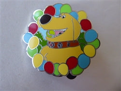 Disney Trading Pin 163091     Dug - Golden Retriever - Dog - Tennis Ball - Balloons - Up - Pixar - Mystery