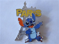 Disney Trading Pin 163115     DLP - Stitch with Ducklings - Eiffel Tower - Disneyland Paris - Lilo and Stitch