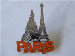 Disney Trading Pin 163185     DLP - Disneyland Paris - Castle - Eiffel Tower