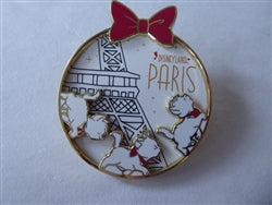 Disney Trading Pin  163217     DLP - Marie and Toulouse and Berlioz - Aristocats Kitten - Eiffel Tower