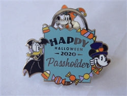 Disney Trading Pin  163281     WDW - Goofy, Donald, Mickey - Halloween 2020 - Passholder