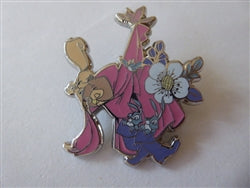 Disney Trading Pin 163353     Loungefly - Animals and Birds with Dress - Sleeping Beauty 65th Anniversary - Mystery