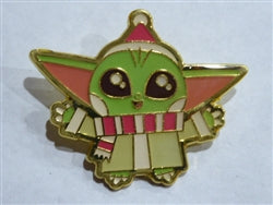Disney Trading Pin 163572     Loungefly - Santa Grogu - Chibi Christmas - Mandalorian - Star Wars