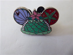 Disney Trading Pins 163892     WDW - Ariel - Ear Hats - Hidden Disney 2024 - Little Mermaid