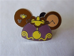 Disney Trading Pin 163893     WDW - Cogsworth - Ear Hats - Hidden Disney 2024 - Beauty and the Beast