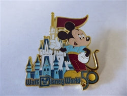 Disney Trading Pins 164144     Loungefly - Mickey and Castle - Disney World 50th Anniversary