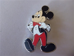 Disney Trading Pin 164408     Mickey Mouse - Standing in a Tuxedo - Red Bowtie