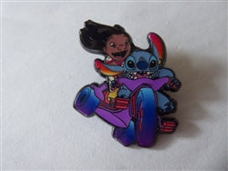 Disney Trading Pin 164443     Loungefly - Lilo and Stitch Riding Tricycle - Ombre - Lilo and Stitch
