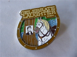 Disney Trading Pin 164530     Flynn Rider and Maximus - Celebrate Laughter 2024 - Tangled
