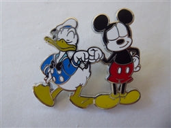 Disney Trading Pin 164616   Donald and Mickey - Friendship Fist Bump
