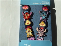 Disney Trading Pins 164698     Leroy, Stitch, Reuben and Angel - Pin Trading Starter Set - Lilo and Stitch The Series