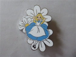 Disney Trading Pin 164745     DLP - Alice Lying on a Daisy - Alice in Wonderland