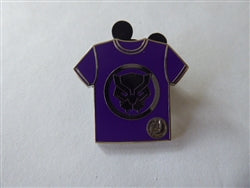 Disney Trading Pins 164971     WDW - Black Panther - Superheroes T-shirts - Hidden Disney 2024 - Marvel Avengers