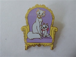 Disney Trading Pin 164974     PALM - Duchess and Marie - Sitting on Chair - Core Line - Aristocats