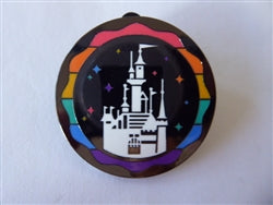 Disney Trading Pin  165076    DL - Sleeping Beauty's Castle - Rainbow