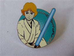Disney Trading Pin 165263     Luke Skywalker - Holding Lightsaber - Star Wars - Anime Mystery