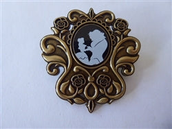 Disney Trading Pin 165291     DLP - Belle and Beast - Scuplted Silhouette - Beauty and the Beast