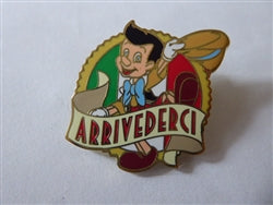 Disney Trading Pin 165435     ABD - Pinocchio - Arrivederci - Viva Italia - Adventures by Disney