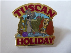 Disney Trading Pin 165446     ABD - Lady and the Tramp - Tuscan Vacation - Viva Italia - Adventures by Disney