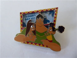 Disney Trading Pin 165589     Pacha, Chaca, Tipo - Father's Day 2024 - Emperor's New Groove