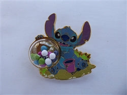 Disney Trading Pin 165679     Loungefly - Stitch - Sitting on Beach - Dome - Lilo and Stitch