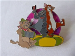 Disney Trading Pins 165923     DLP - Scat Cat, Peppo, Thomas O'Malley - Pin Trading Day - Aristocats