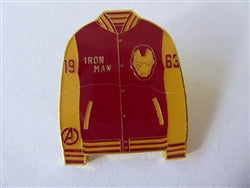 Disney Trading Pin 166048     Loungefly - Iron Man - Marvel - Varsity Letter Jacket