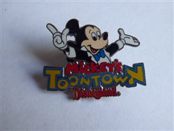 Disney Trading Pin 16619 DLR - Land Series (Mickey's ToonTown/Mickey)