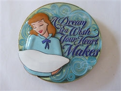 Disney Trading Pin 166340     DEC - A Dream is a Wish Your Heart Makes - Songs We Grew Up With - D23 Expo 2024 - Cinderella