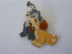 Disney Trading Pins 166480     PALM - Lady and Tramp - Cuddling - Puppies