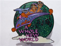 Disney Trading Pin 16660 Magical Musical Moments - A Whole New World (Green) Musical